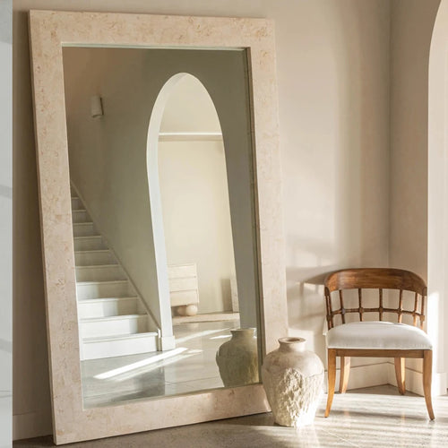 Luxury square designer mirror for wedding and home decor - vue 8 sur 8