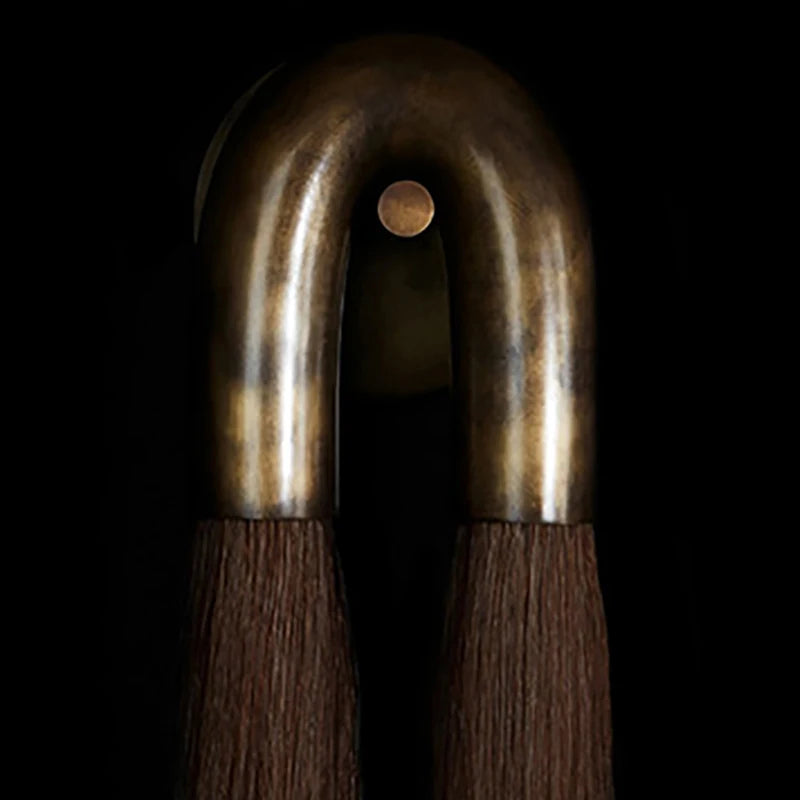 Metal and fabric wall light with acrylic lighting - vue 5 sur 9