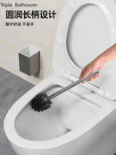 Toilet and bathroom cleaning brush accessories