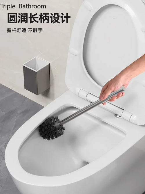 Toilet and bathroom cleaning brush accessories - vue 3 sur 10