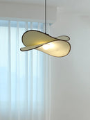 Wabi sabi fabric chandelier for modern interior design