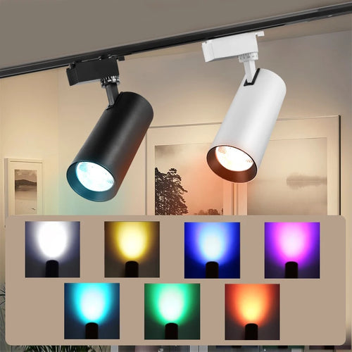 Disco LED spotlight for festive atmosphere and home decoration