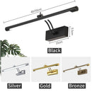 Modern bathroom mirror wall light waterproof dimmable