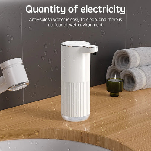 4-level automatic foam liquid soap dispenser - vue 5 sur 7