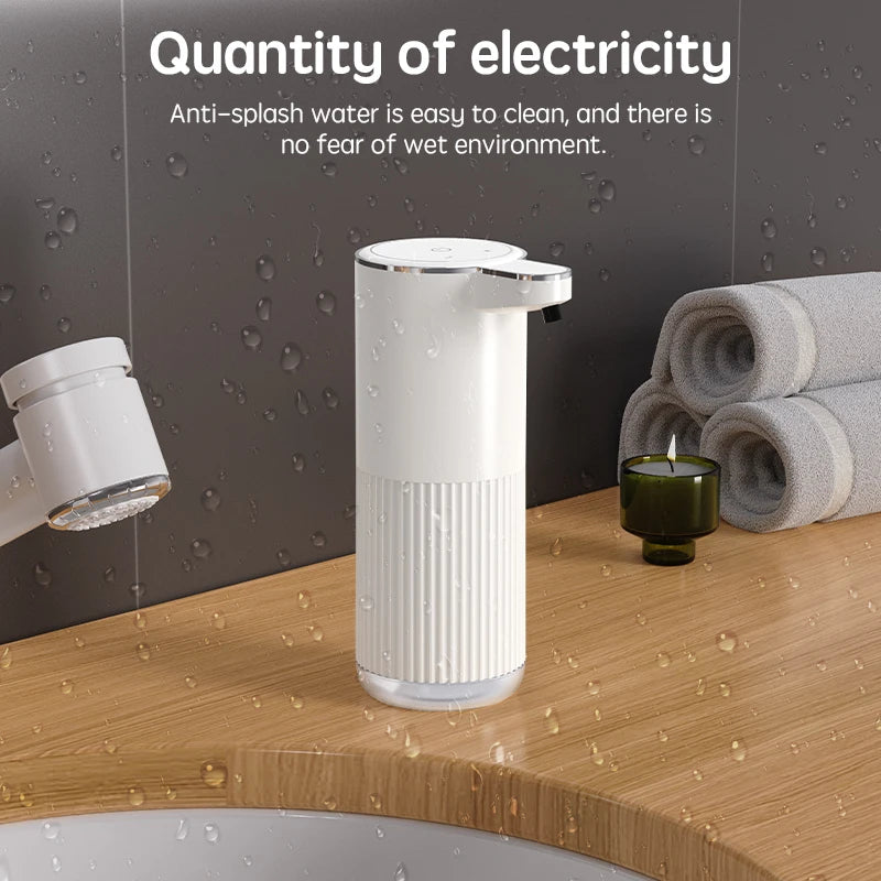 4-level automatic foam liquid soap dispenser - vue 5 sur 7