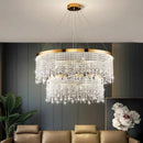 Modern crystal chandelier for elegant interior décor