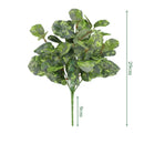 Artificial silk bamboo leaves for elegant decoration