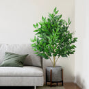 Artificial eucalyptus and willow plant for indoor and outdoor decoration