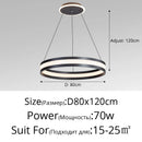 Modern Italian minimalist chandelier for a luxurious atmosphere