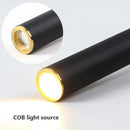 Modern rotating LED ceiling light for interior decoration