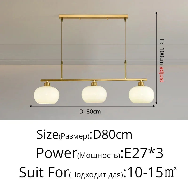 Simple nordic style modern pendant light indoor decoration - vue 13 sur 19