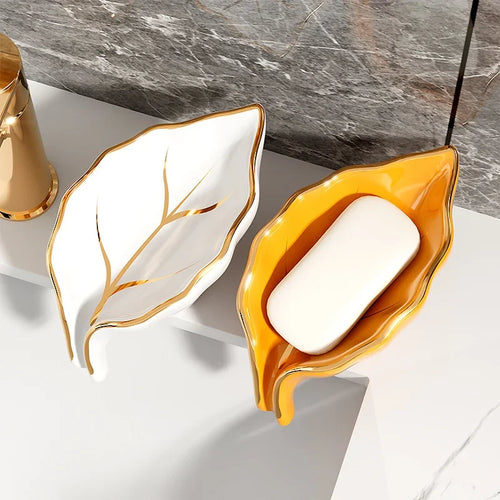 luxury ceramic soap box for bathroom - vue 4 sur 10