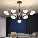 Modern wrought iron chandelier for interior decoration