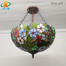 Tiffany style grape flower chandelier