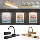 USB Led wall light with modern gold design