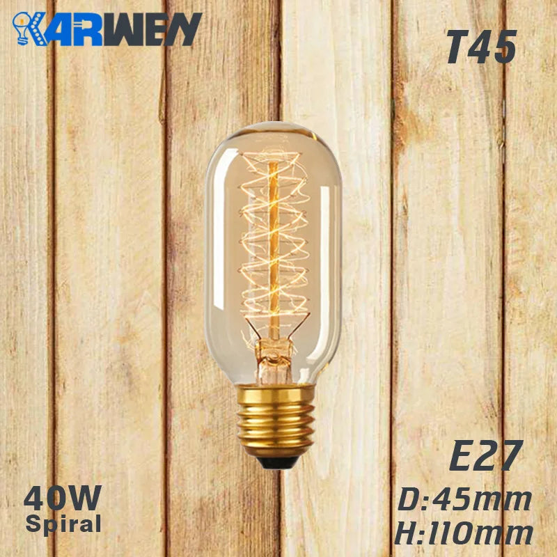 Vintage edison filament bulb set of six - vue 17 sur 18