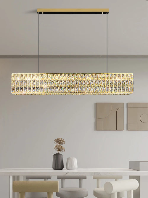 Modern crystal chandelier for luxury interior decoration - vue 2 sur 20