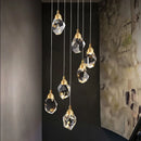 Modern crystal chandelier Winfordo for exhibition hall