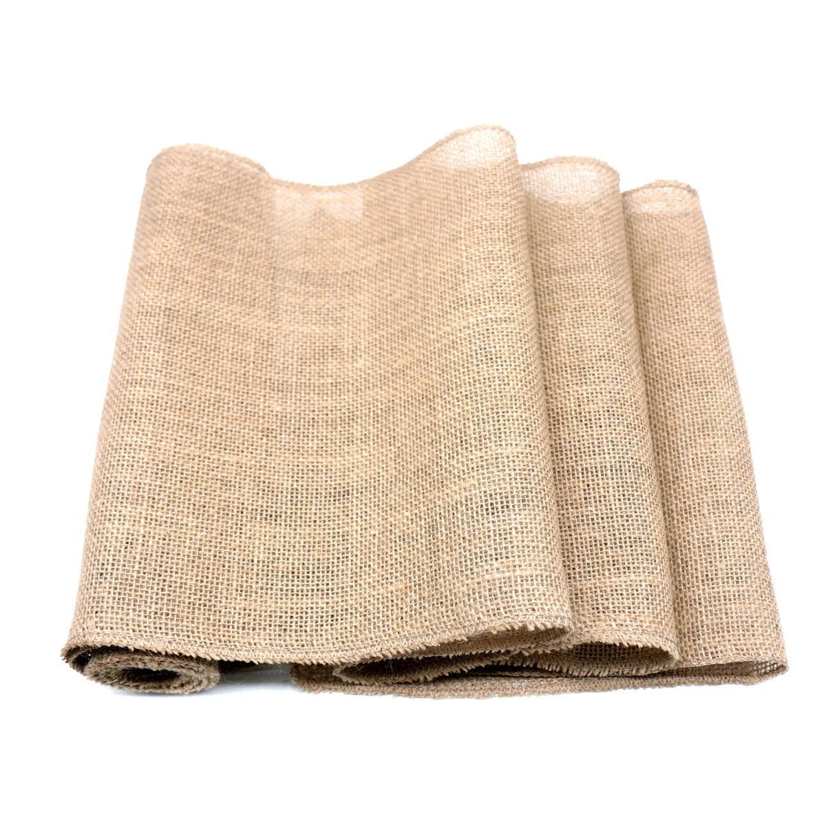 Rustic jute table runner
