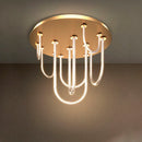 lustre à led post-moderne à intensité variable nouvelle tendance 2022
