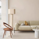 Hensley wabi sabi artistic fabric floor lamp for interior decoration