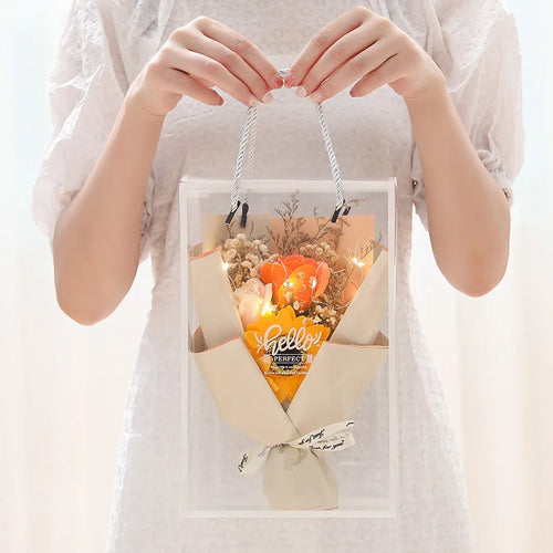 Artificial rose bouquet gift for Valentine’s Day wedding decorations - vue 9 sur 11
