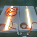 Creative minimalist postmodern glass tube LED pendant light