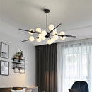 Bauhaus sputnik glass chandelier for modern lighting