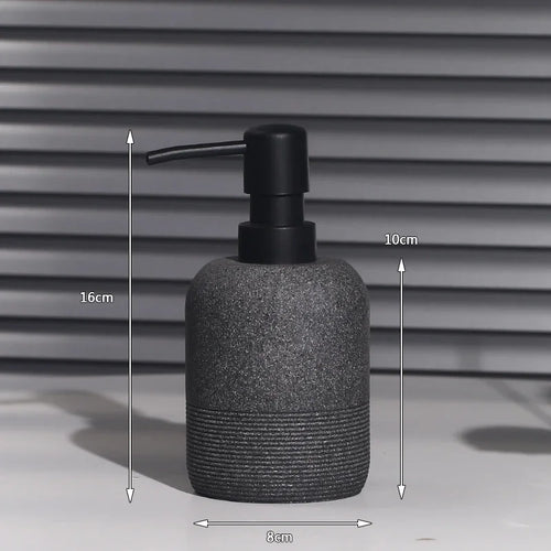 luxury bathroom stoneware emulsion bottle - vue 11 sur 11