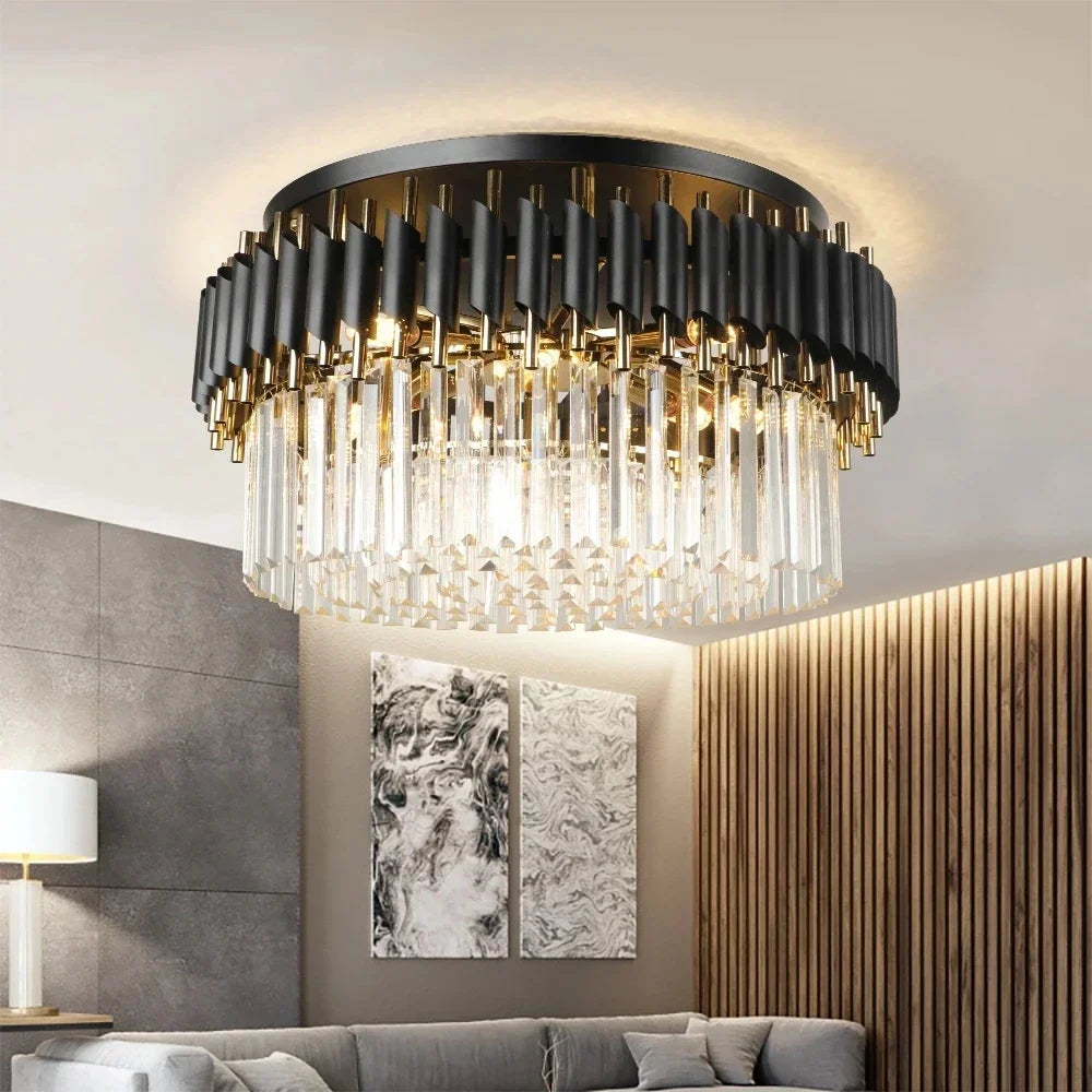 Nordic decorative crystal LED pendant ceiling light