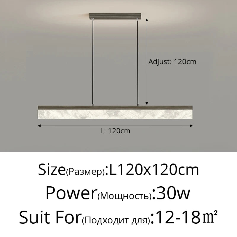 Modern minimalist high-end crystal ceiling light 2024 - vue 11 sur 14