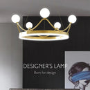 Modern LED designer chandelier for an elegant interior
