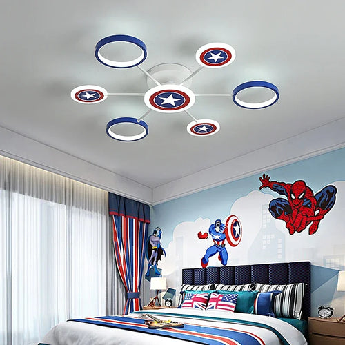Decorative LED ceiling light for modern and elegant interiors - vue 2 sur 8