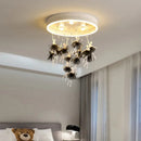 plafonnier led créatif nordique pour éclairage chaleureux et romantique