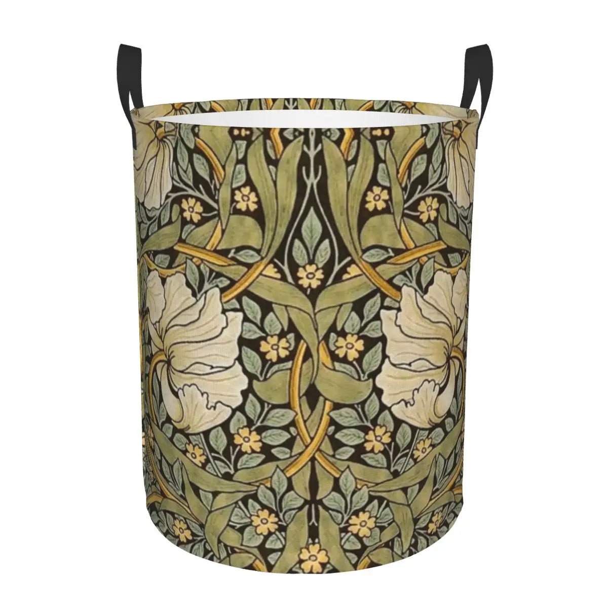 floral foldable laundry basket for baby toy storage - vue 25 sur 30