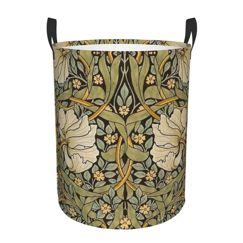 floral foldable laundry basket for baby toy storage - vue 26 sur 30