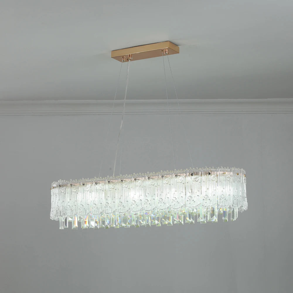Modern crystal chandelier for high-end decor