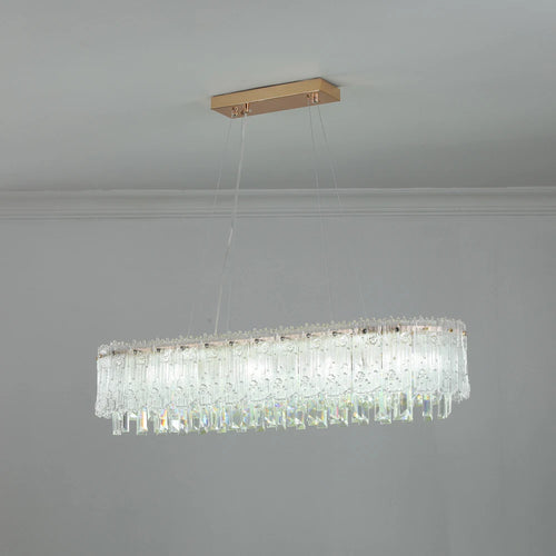 Modern crystal chandelier for high-end decor - vue 2 sur 10