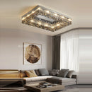 Modern LED crystal chandelier with elegant design for interior décor