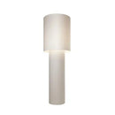 tubular fabric LED floor lamp for modern lighting