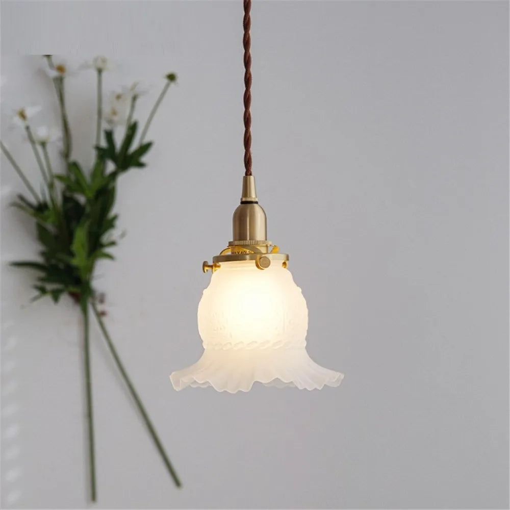 Nordic retro glass chandelier for interior decoration