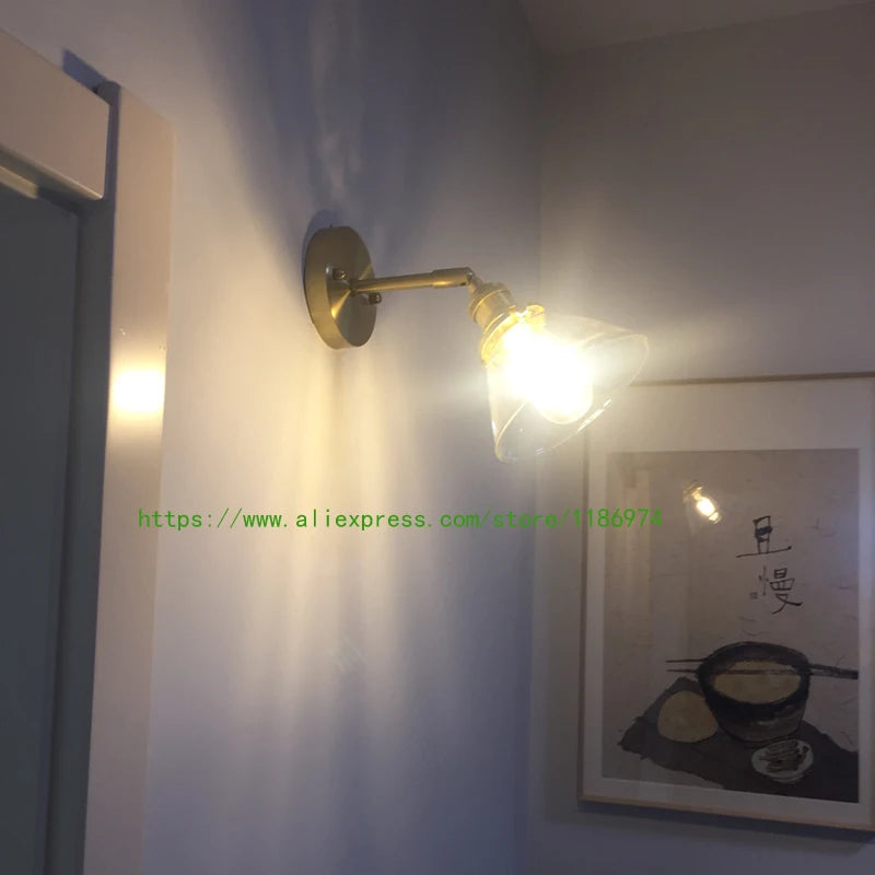 Japanese style LED wall light with modern design for interiors