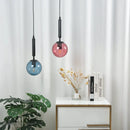 Modern glass pendant light for elegant interior decor