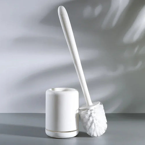 Wall-mounted toilet brush with convenient storage holder - vue 9 sur 9