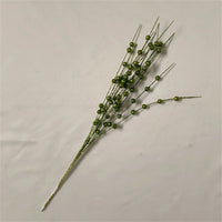 Festive New Year 2024 decoration with sparkling berries and flowers