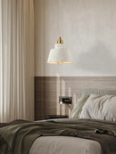 Handcrafted wabi-sabi pendant light for modern Japanese ambience