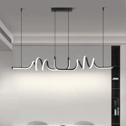 Modern minimalist pendant light for decorative indoor lighting - vue 5 sur 7