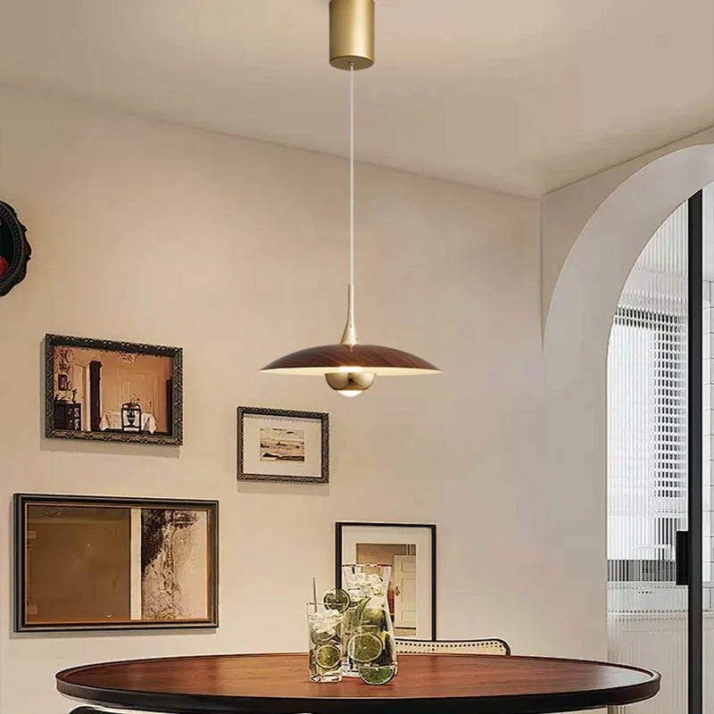 Medieval wabi-sabi style retro bar lamp for dining room