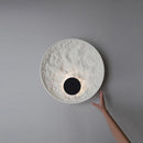 Modern decorative resin moon LED wall light