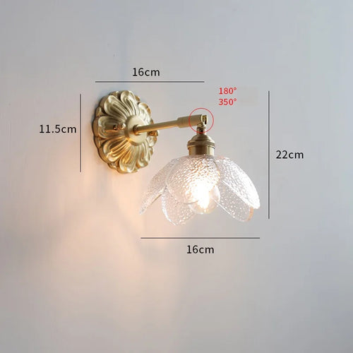 Iwhd walnut wood LED decorative nordic wall light - vue 22 sur 23